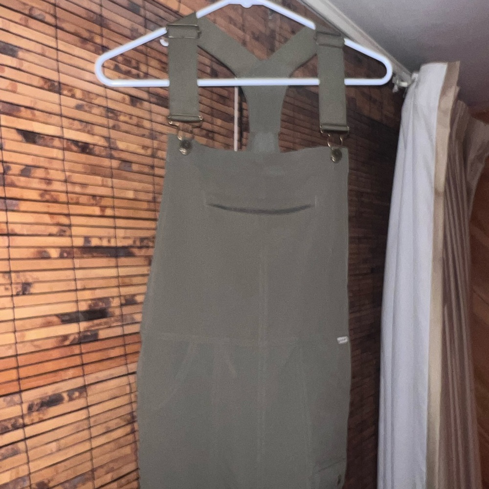 Burton Olive Green Overalls